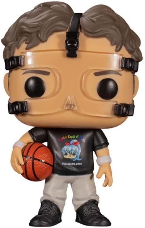 Funko Pop! The Office Dwight Schrute - Funda protectora para baloncesto con cáliz coleccionables