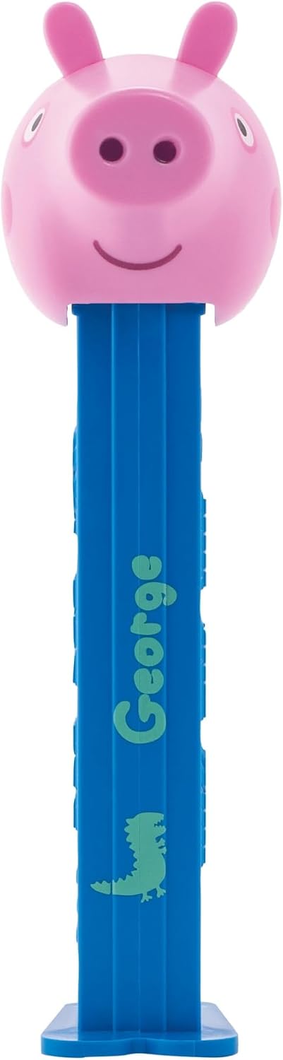 PEZ Set De Regalo Con Dispensador De Dulces De Peppa Pig | Oveja Suzy, Osito De Peppa Pig, Corazón De Peppa Pig Y Dispensadores De George | Dispensadores De Peppa Pig Con Repuestos De Dulces
