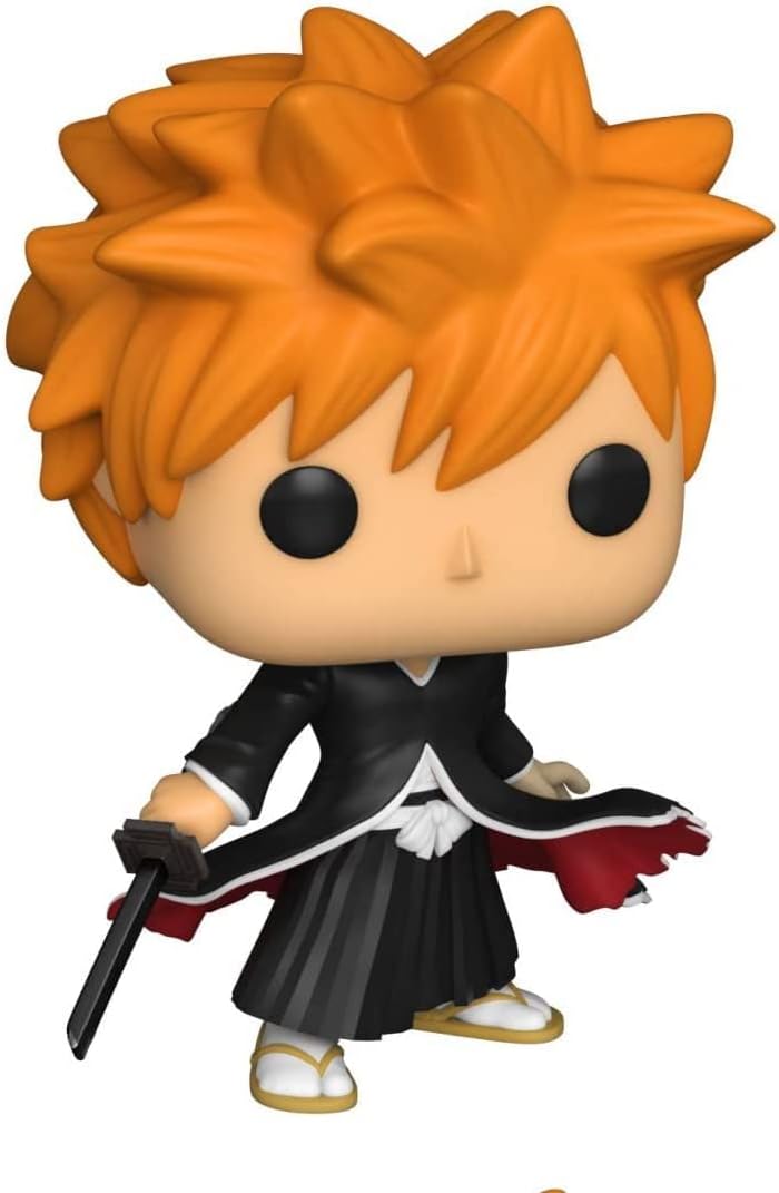 POP Bleach - Figura de vinilo Funko Ichigo Bankai Tensa Zangetsu (AAA Anime Exclusive) (incluido con caja protectora compatible), multicolor, 3.75 pulgadas