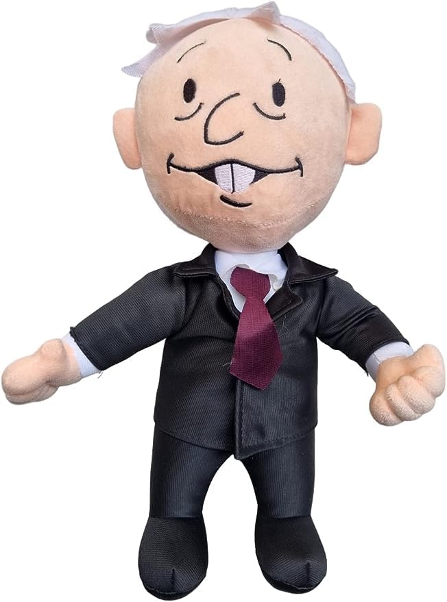 BECDEL SHOP AMLO Peluche Parlante con Sonido, 55cm Alto, Peje Presidente, Adorable - Resistente - Tierno, con Frases características del Presidente, Ideal para colección o Regalo