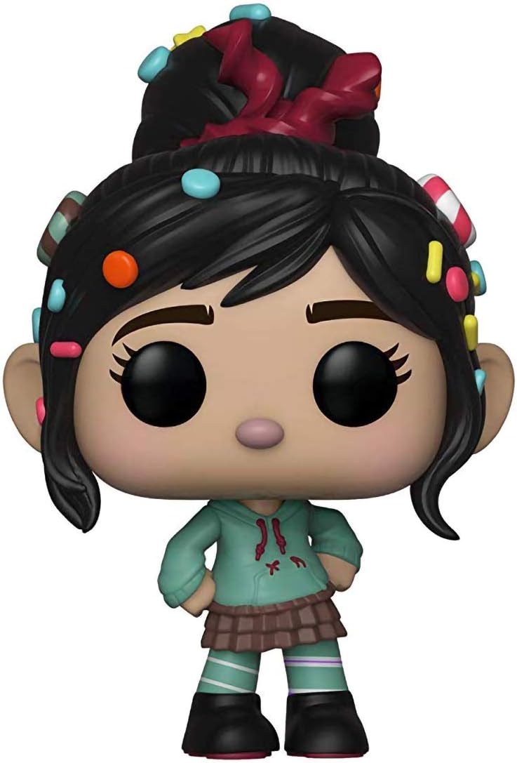 Funko Vanellope: Ralph Breaks The Internet x POP! Figura de vinilo de Disney y 1 protector gráfico de plástico PET [#007 / 33411 - B]