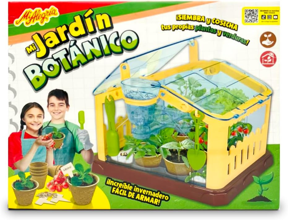 Ult Mi Jardin Botanico Premium, Invernadero, Accesorios de Jardineria, Juego Educativo