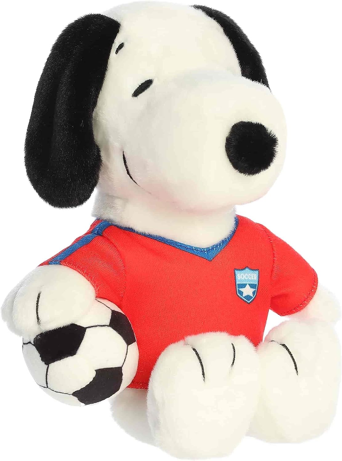 Aurora Peanuts - Peluche adorable de fútbol de 8 pulgadas