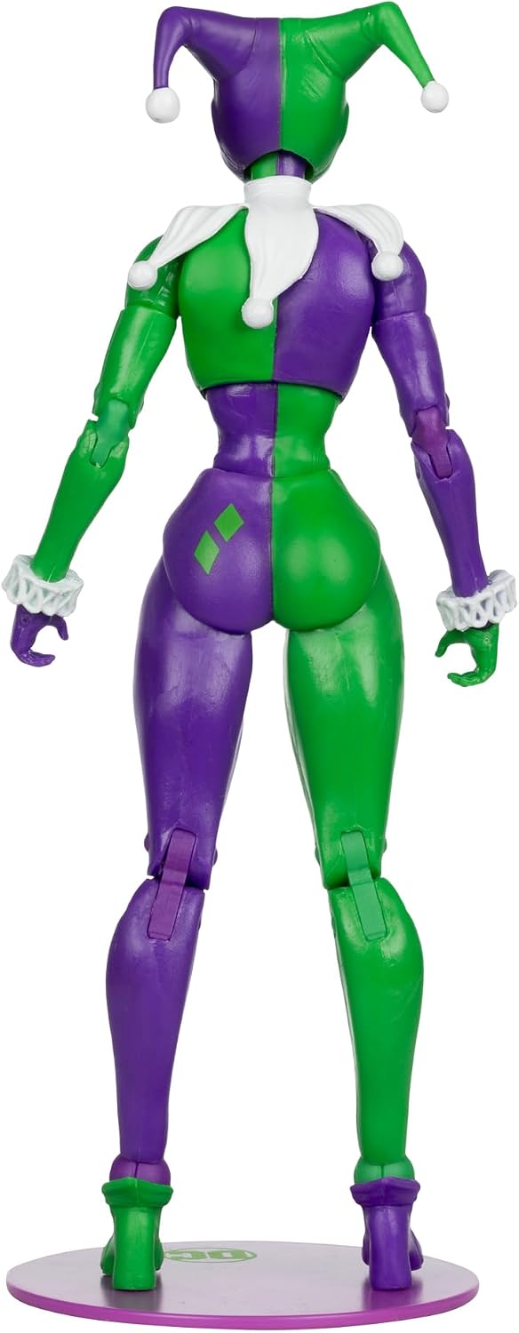 DC Multiverse 7 in - Harley Quinn (DC Classic) (JOKERIZED) (Etiqueta Dorada)