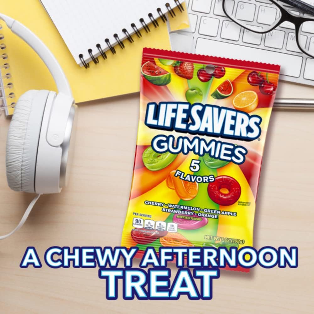 Life Savers Gomitas 5 sabores, 198g