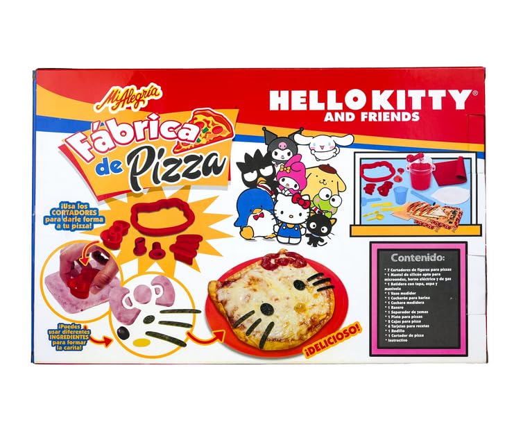 Ult Fabrica para Hacer Pizza Premium con Forma de Hello Kitty y Sus Amigos - imagen 4