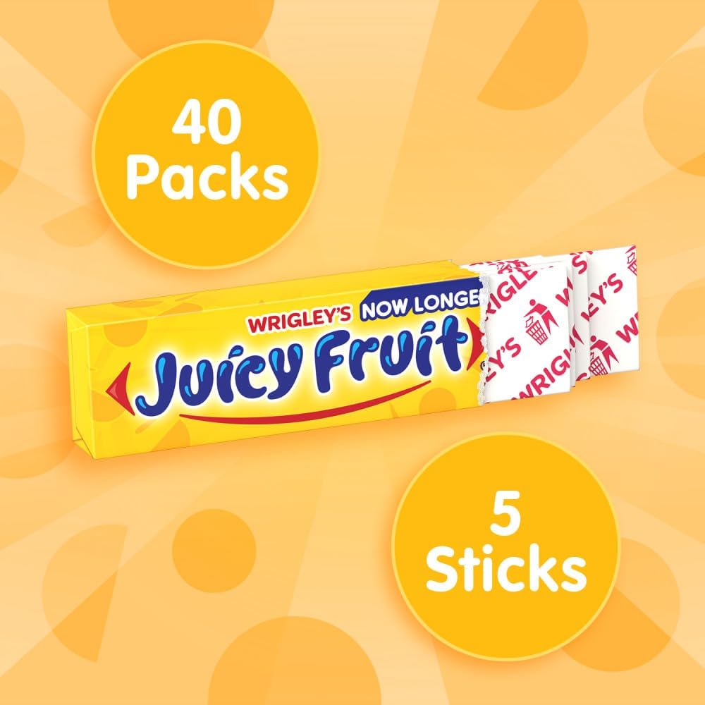 Wrigley's Goma de fruta jugosa