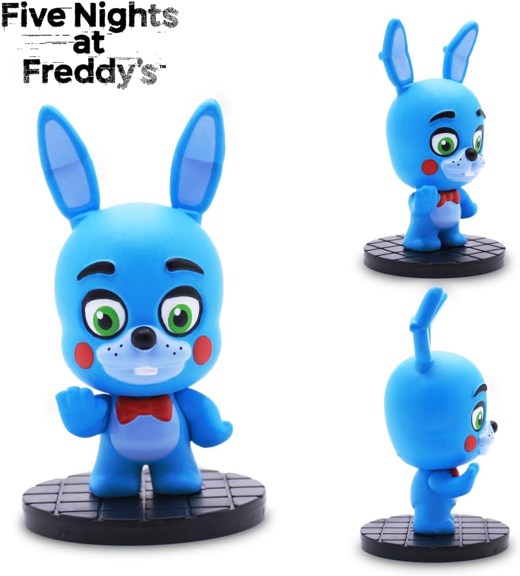 Five Nights at Freddy’s Constructables – Figuras Coleccionables Construibles – Mini Figura Oficial de FNAF en Cápsula Sorpresa | Freddy, Bonnie, Chica, Foxy y Más – Juguete de 7.6 cm para Fans y Niños