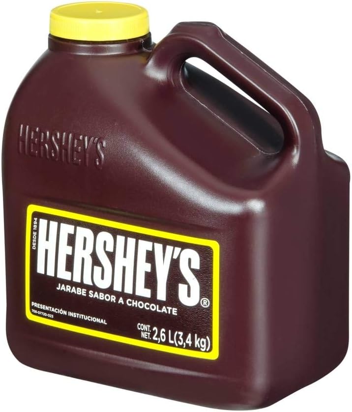 Hershey's - (2 PACK) HERSHEY'S Jarabe Sabor a Chocolate, 2,6 Litros (Presentación puede variar)