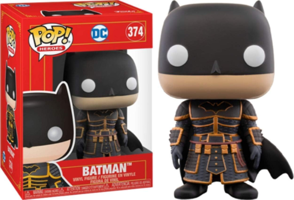 Figura de vinilo de Batman Imperial Palace Pop #374 DC Super Heroes (con protector EcoTek para proteger la caja de exhibición)