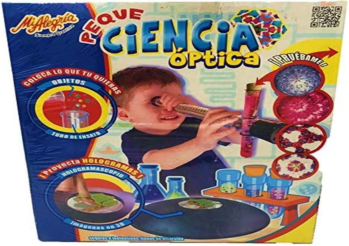 Mi Alegría Set de Ciencia Óptica Kit de Ciencia para Niños y Adultos Interesados en Aprender sobre Ciencia y Óptica