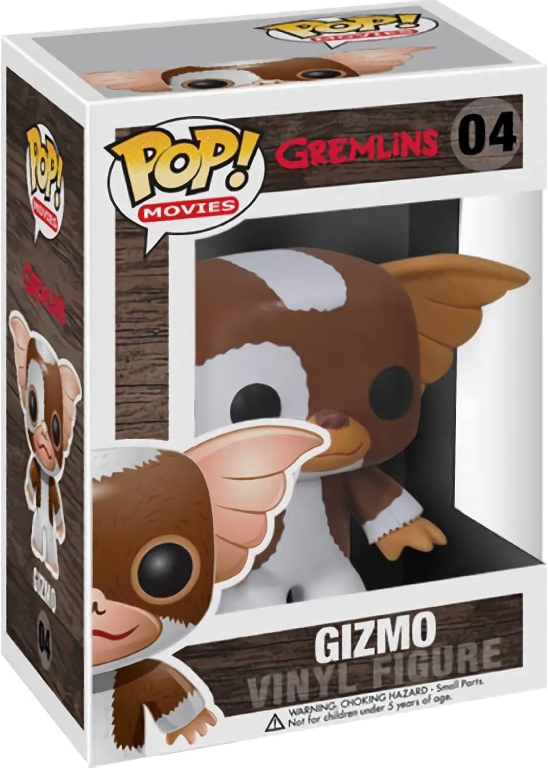 POP Gremlins - Figura de vinilo Gizmo Funko (incluye funda protectora de caja compatible)