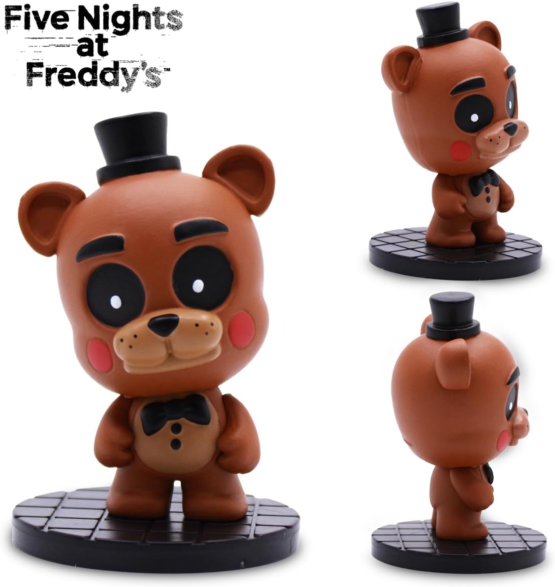 Five Nights at Freddy’s Constructables – Figuras Coleccionables Construibles – Mini Figura Oficial de FNAF en Cápsula Sorpresa | Freddy, Bonnie, Chica, Foxy y Más – Juguete de 7.6 cm para Fans y Niños