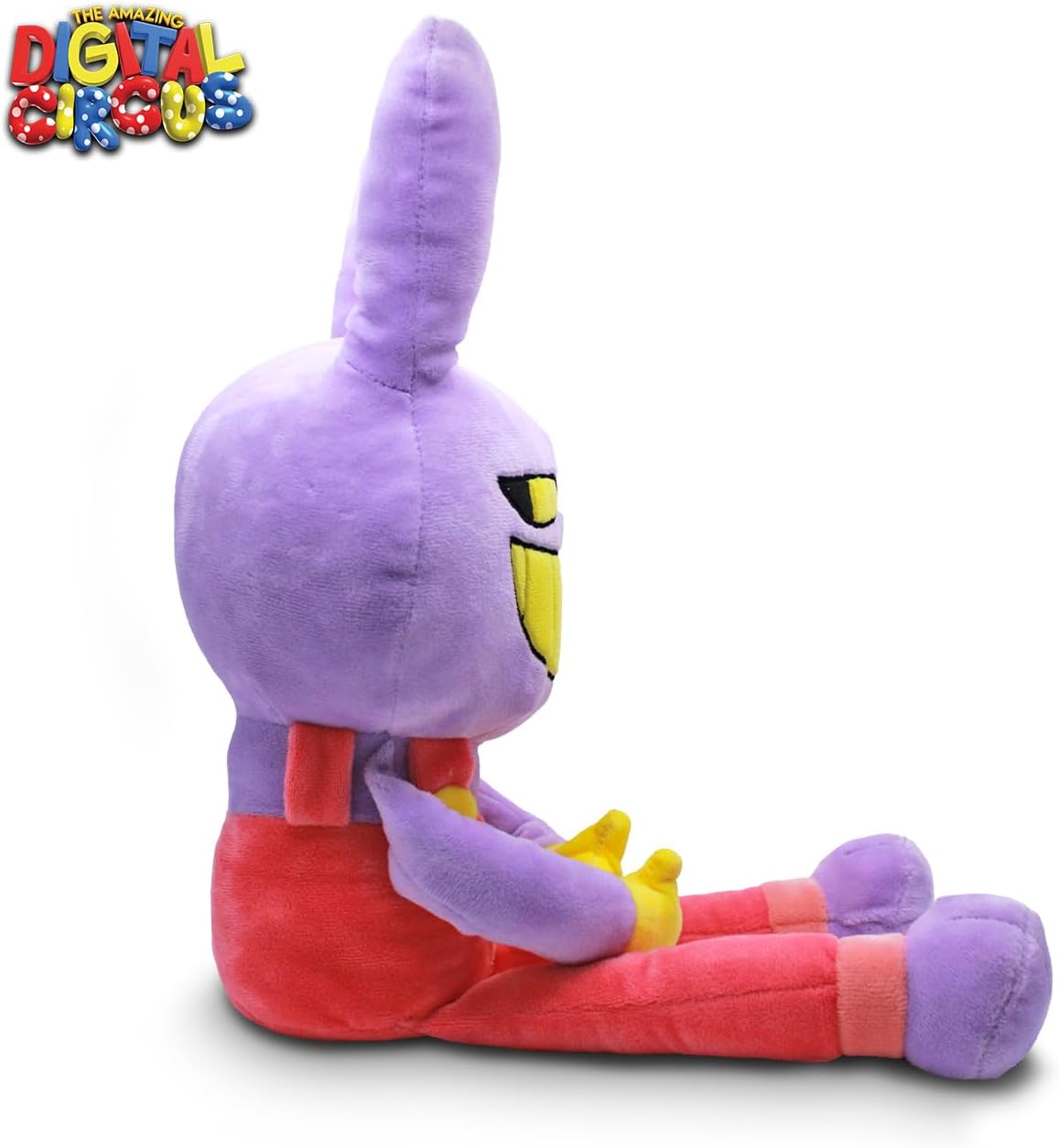 Just Toys LLC The Amazing Digital Circus - Juguete de Peluche Jax de 25 centimetros, con Licencia Oficial, ultrasuave y Coleccionable (Pomni, Jax, Gangle, Gummigoo)