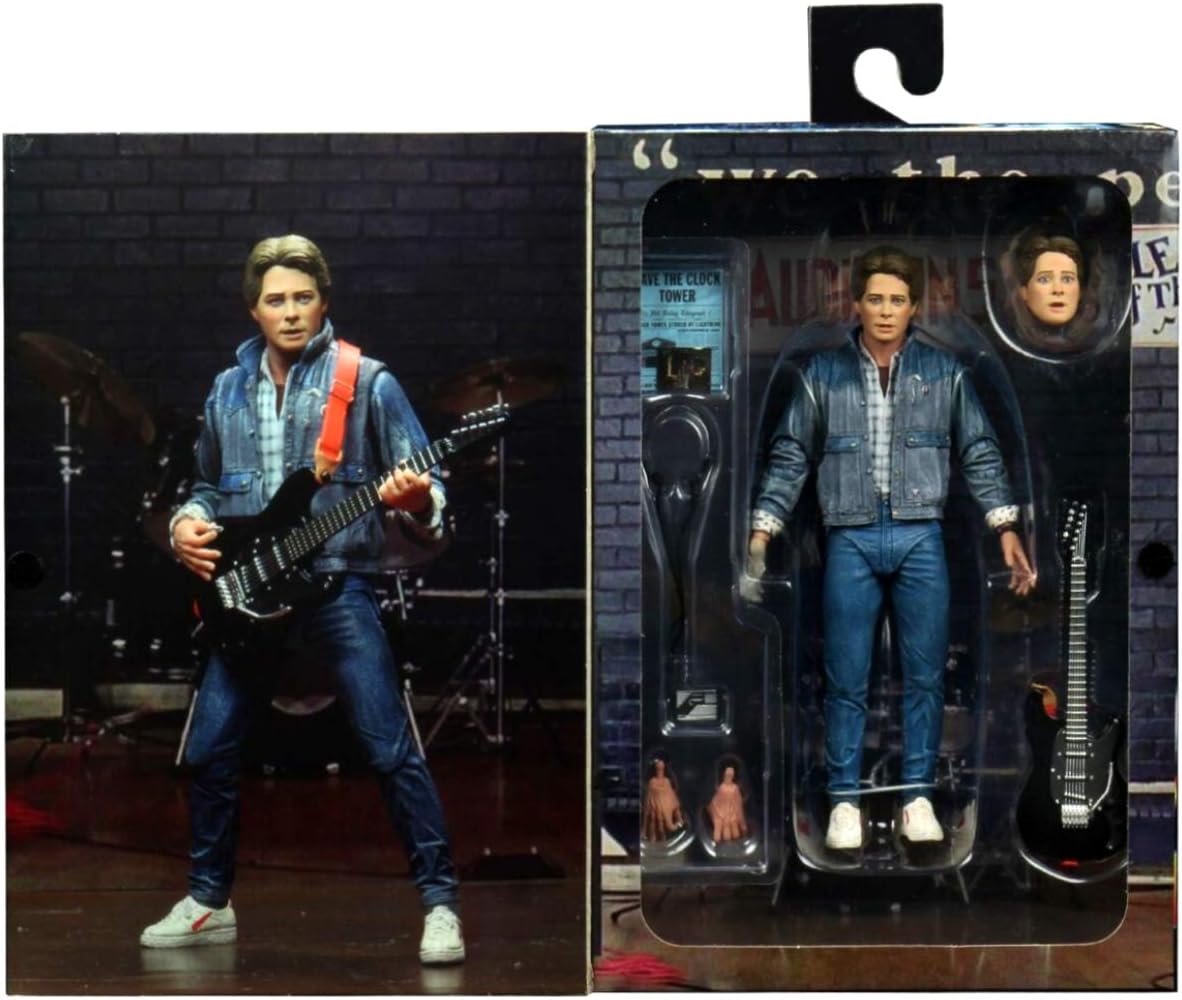 NECA Regreso al Futuro Figura de Acción de Audición de Marty Mcfly de 17.8 cm