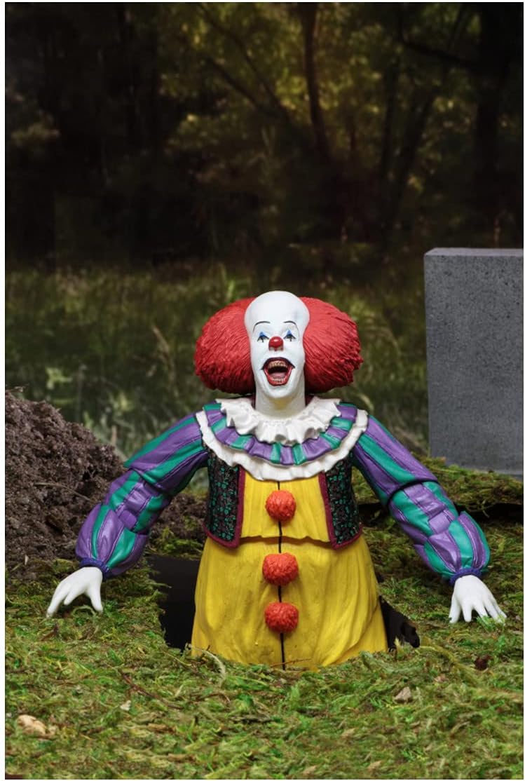 It - Figura de acción NECA a escala de 7 pulgadas, Ultimate Pennywise (1990)