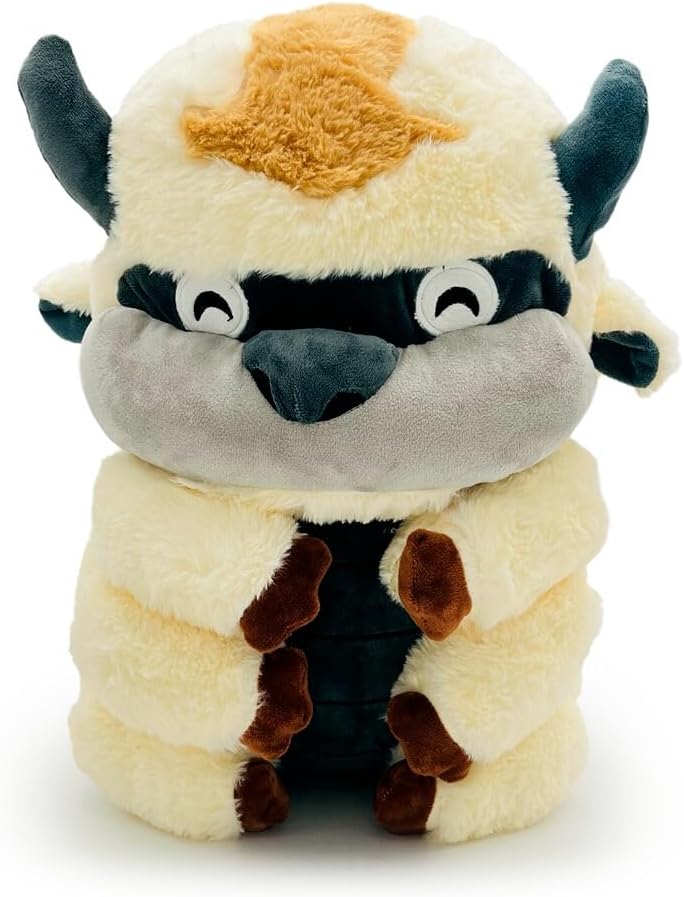 Genérico Peluche de Bisonte Volador, Felpa Suave, Anime Aang el Avatar, Coleccionable