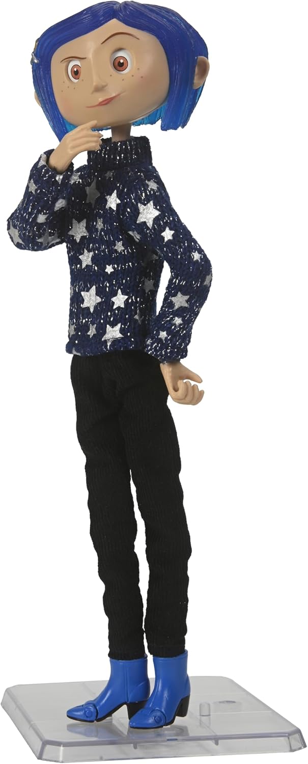 NECA - Coraline - Figura de acción articulada de suéter de Estrella