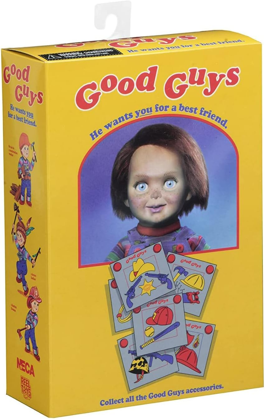 NECA - Figura de acción para niños Ultimate Chucky, figuras de 10 cm