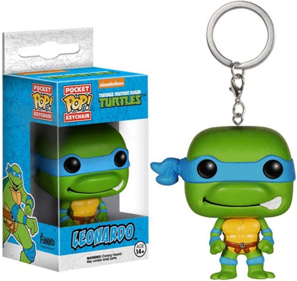 Funko Action Figure Keychain Teenage Mutant Ninja Turtles - Leonardo