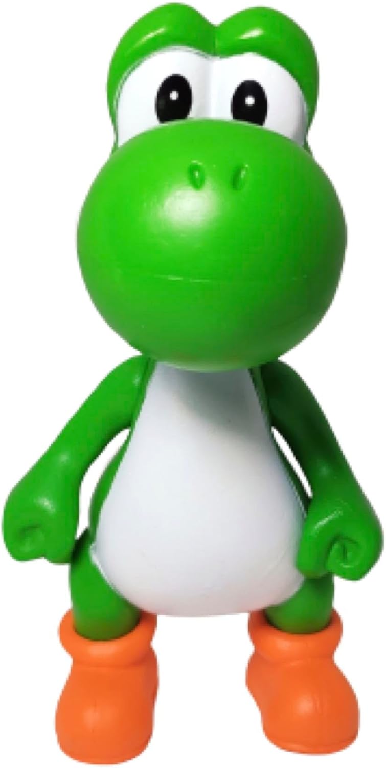 FANTASY UNIVERSE Set de Figuras Mario Bros Pack de 6 Super Juguetes Mario Yoshi Donkey Kong Princesa Peach Toad Bowser Kuppa Colección Acción Niños