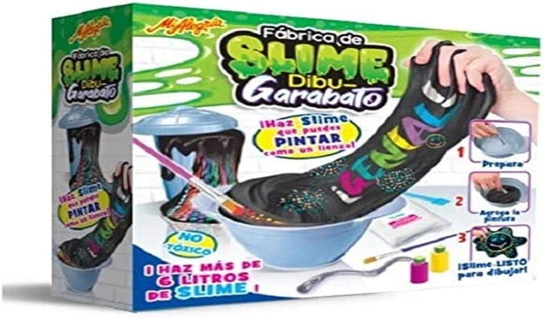 Mi Alegria Fabrica de Slime Dibugarabato Hasta 6 Litros Game