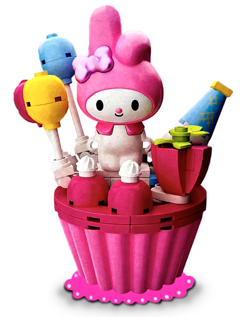 Ult Figura Armable My Melody Cupcake Bloques de Construccion Sanrio - imagen 2