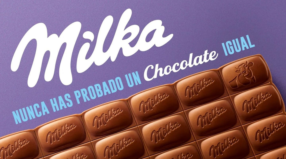 Barra De Chocolate Triolade Milka 300 Grs