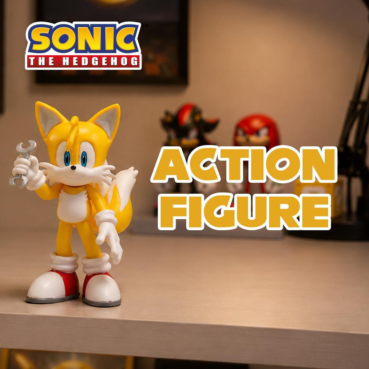 Just Toys LLC - Figura de acción de Sonic The Hedgehog (Tails)