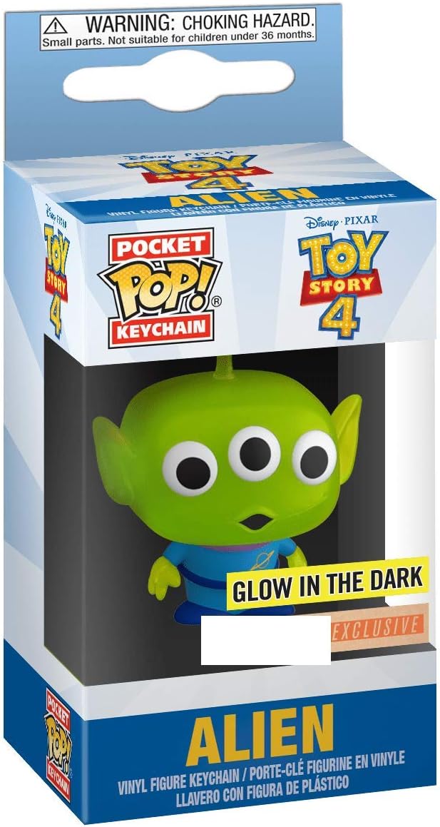 Funko Pop Llavero Alien Toy Story Glow in The Dark Heroland