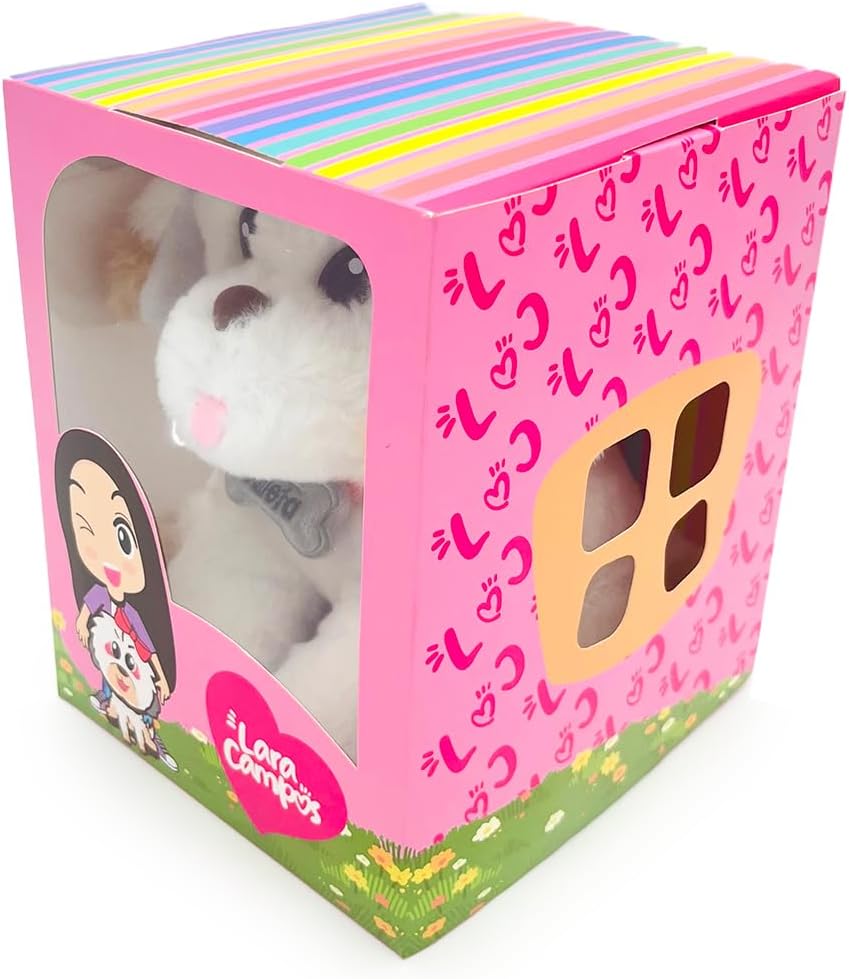 Ult Premium Peluche Galleta Perrita de Lara Compañera de Aventuras Lara Materiales Suaves Campos Verdes Lara