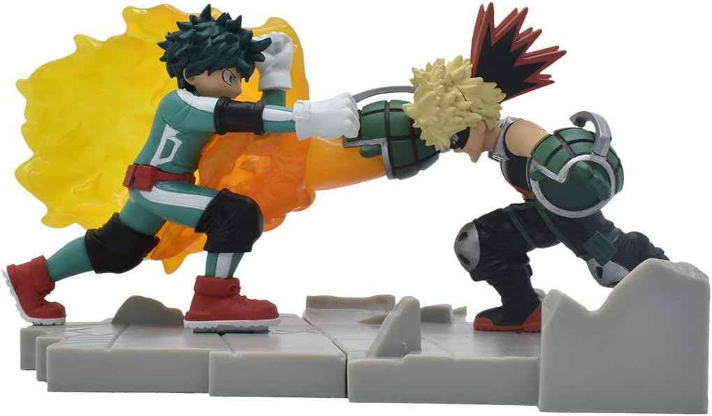 Just Toys LLC My Hero Academia Mega Craftable - Deku vs Bakugo