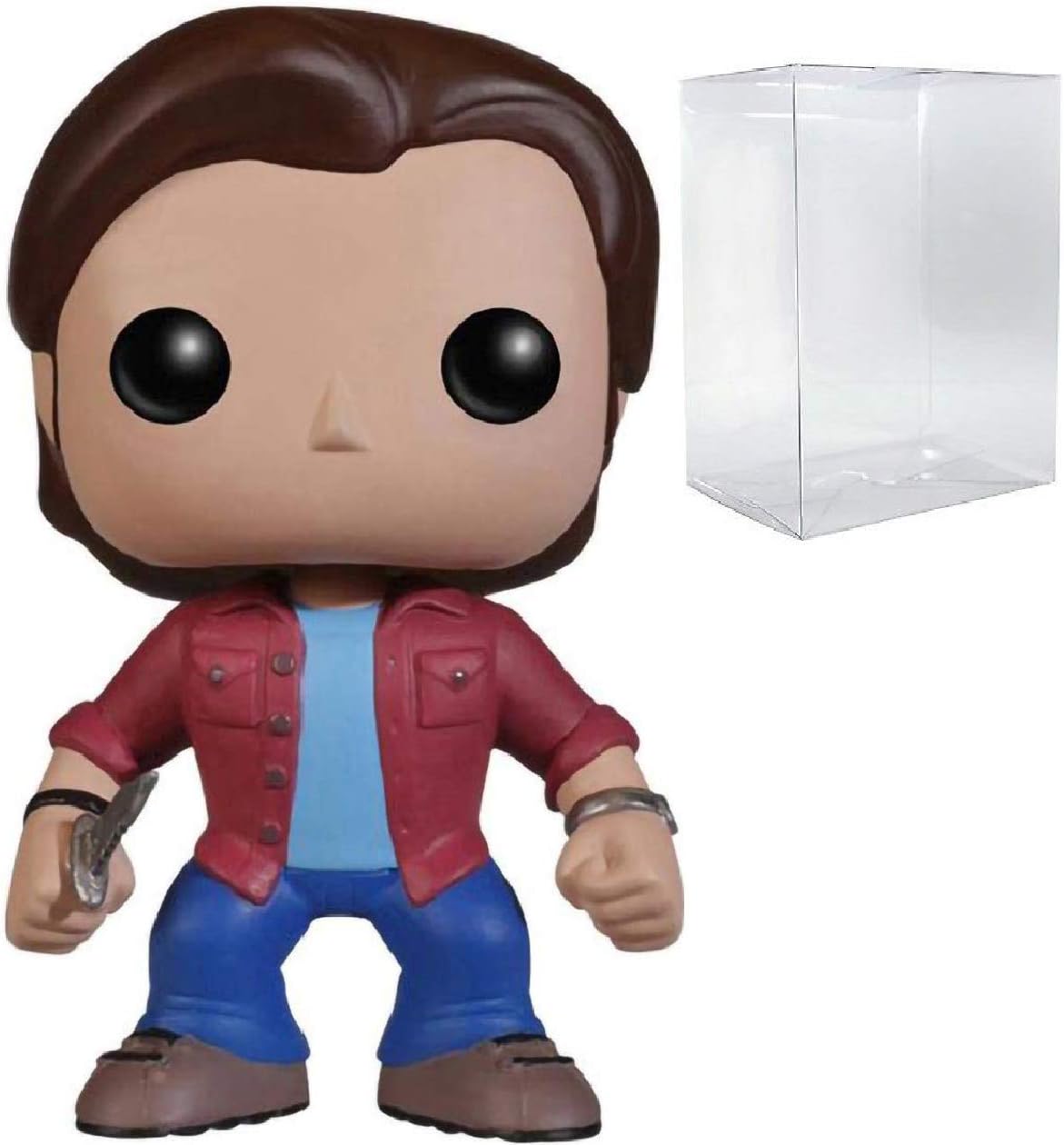 Funko Pop! Supernatural - Sam Winchester Vinyl Figure (Includes Compatible Pop Box Protector Case)