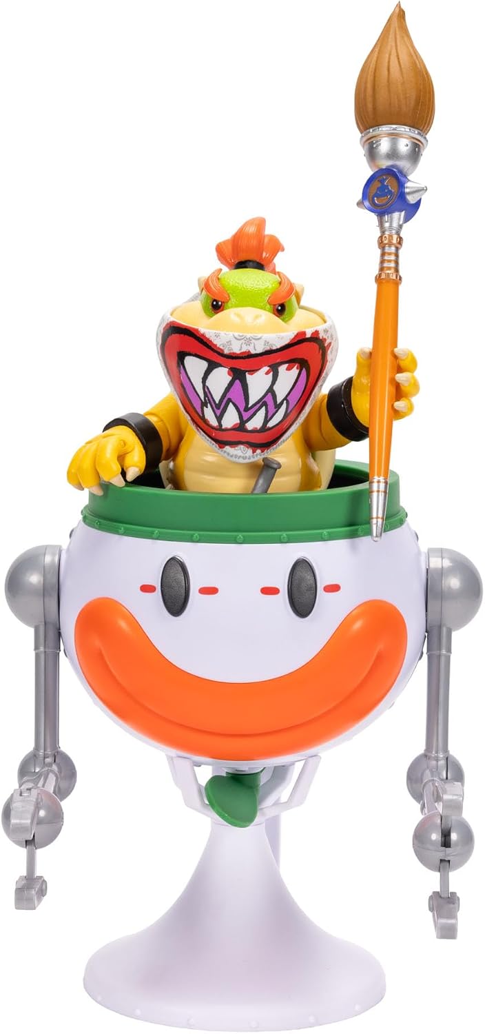 Sanei Boeki - Figura de acción de The Super Mario Galaxy Movie DX Bowser Jr Crown TSM2-15