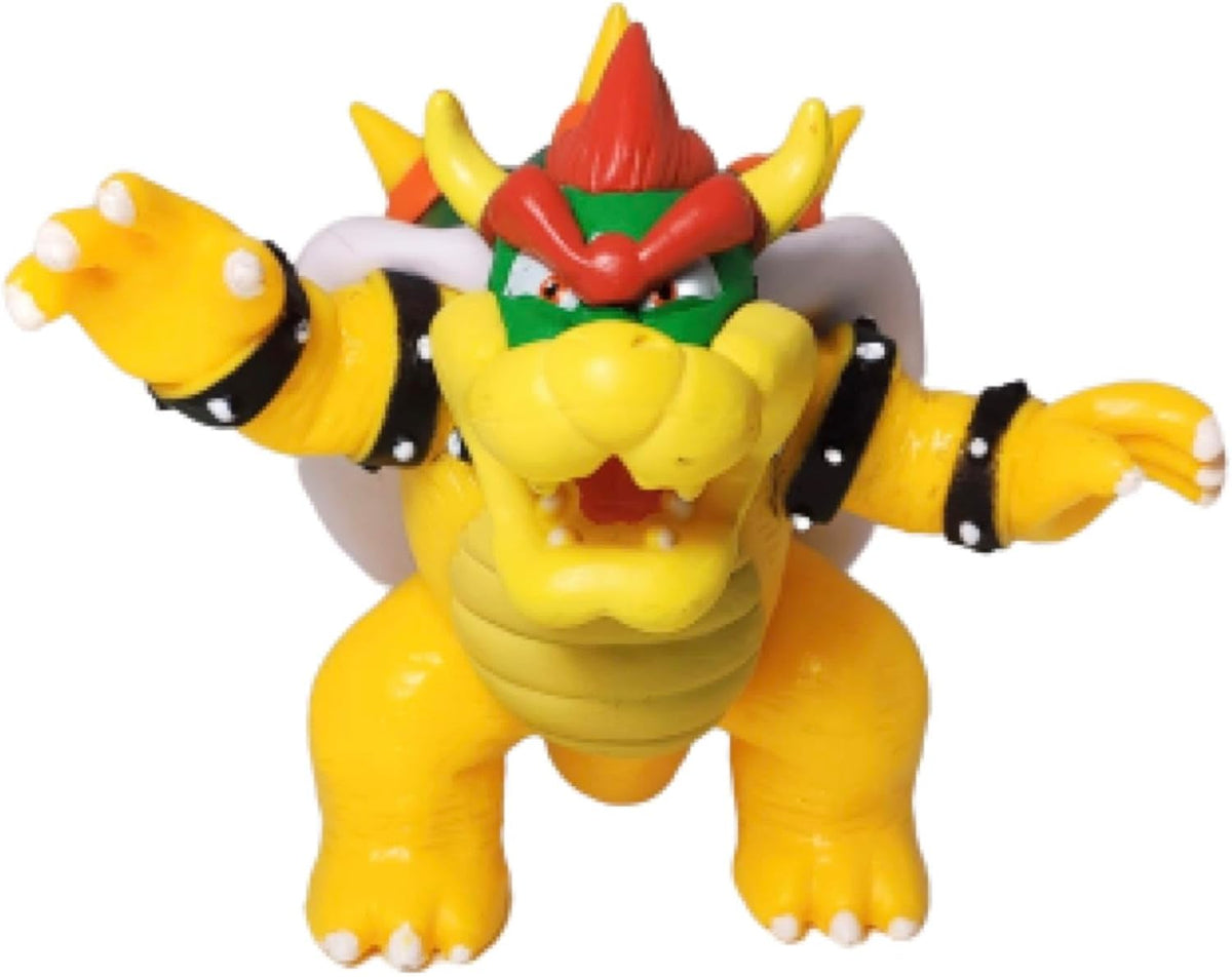 FANTASY UNIVERSE Set de Figuras Mario Bros Pack de 6 Super Juguetes Mario Yoshi Donkey Kong Princesa Peach Toad Bowser Kuppa Colección Acción Niños