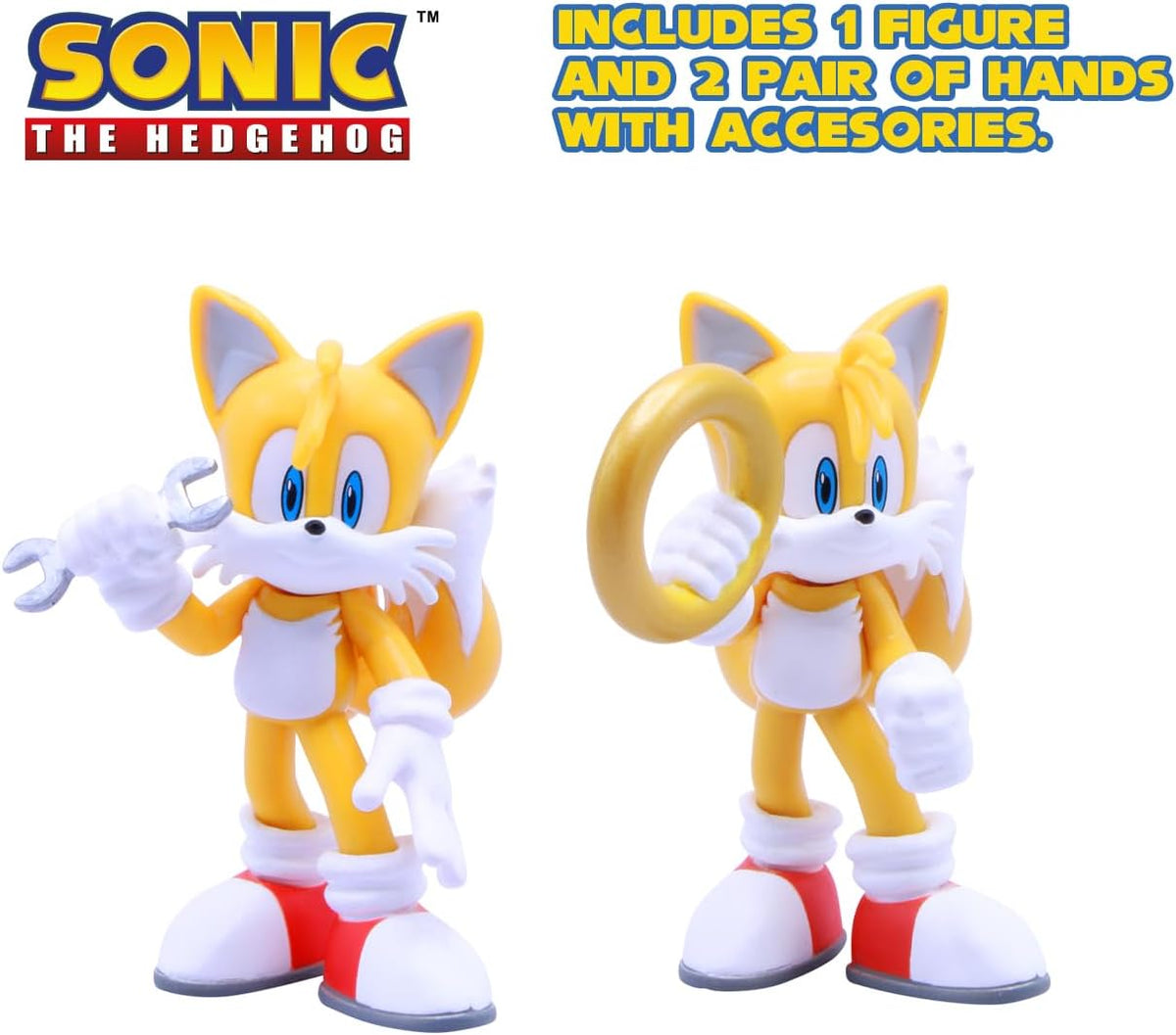 Just Toys LLC - Figura de acción de Sonic The Hedgehog (Tails)