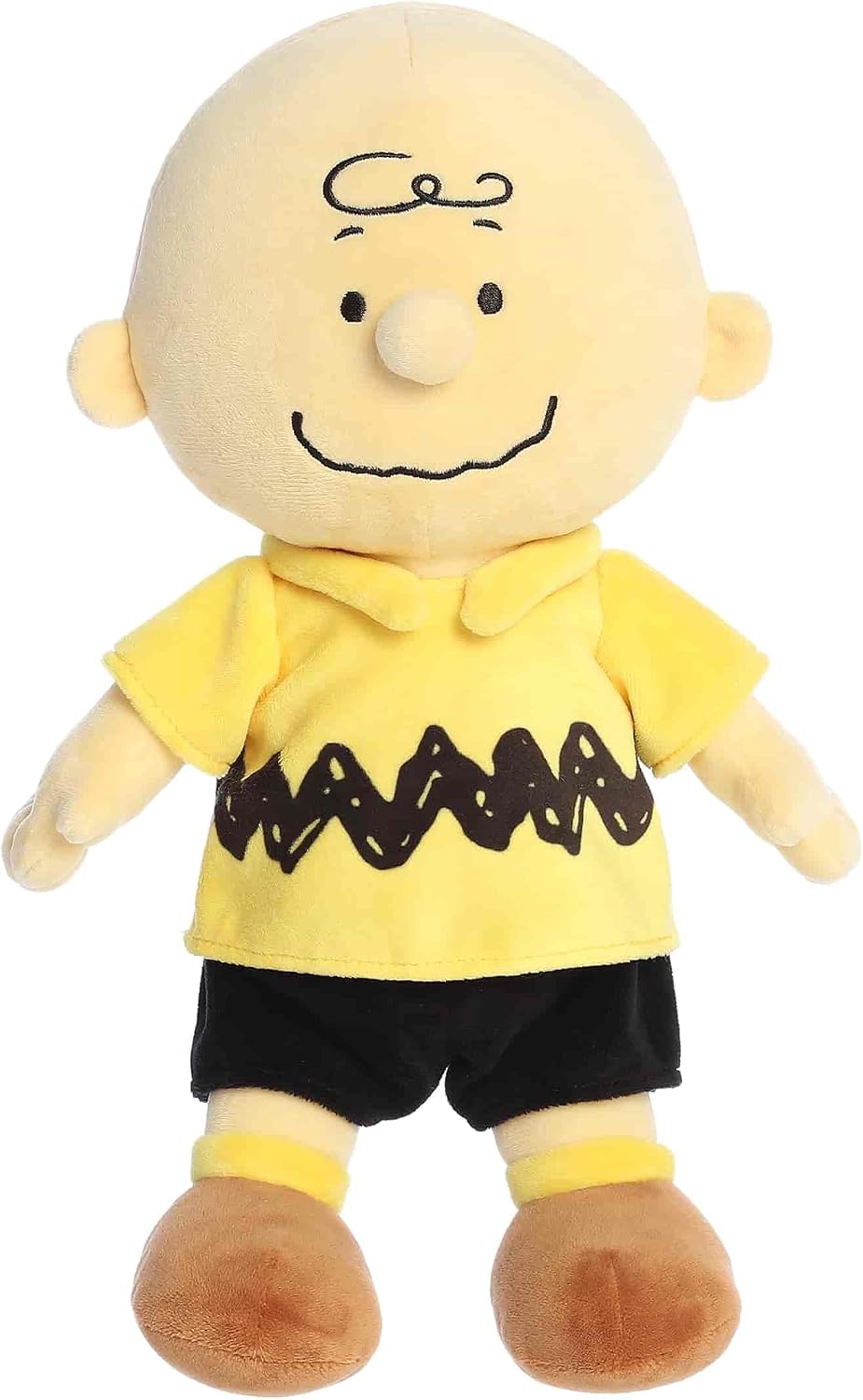 Aurora Adorable Peanuts Charlie Brown Peluche - Juguetes con licencia oficial para todos los fanáticos de Snoopy - Regalo nostálgico para adultos y celebraciones de cumpleaños, multicolor de 13