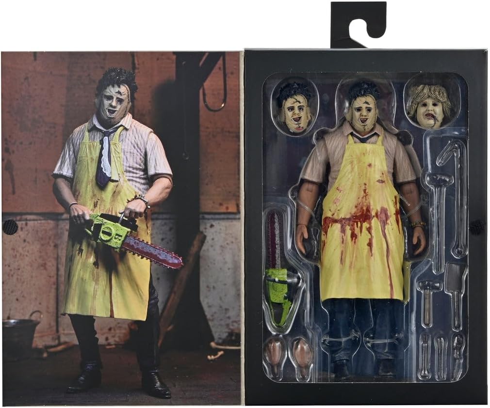 NECA Texas Chainsaw Massacre 7in Ultimate Leatherface 50th