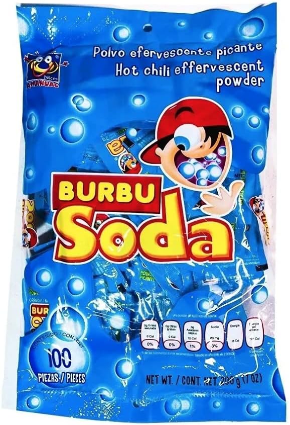 BURBUSODA CHICA (NARANJA, 200GR)
