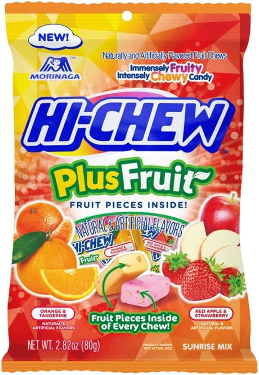 Hi-Chew Sunrise Mix Caramelo masticable, 2.82 Oz