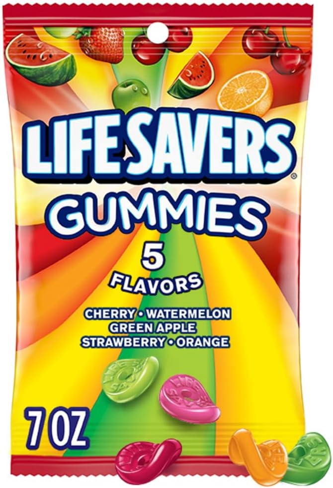Life Savers Gomitas 5 sabores, 198g