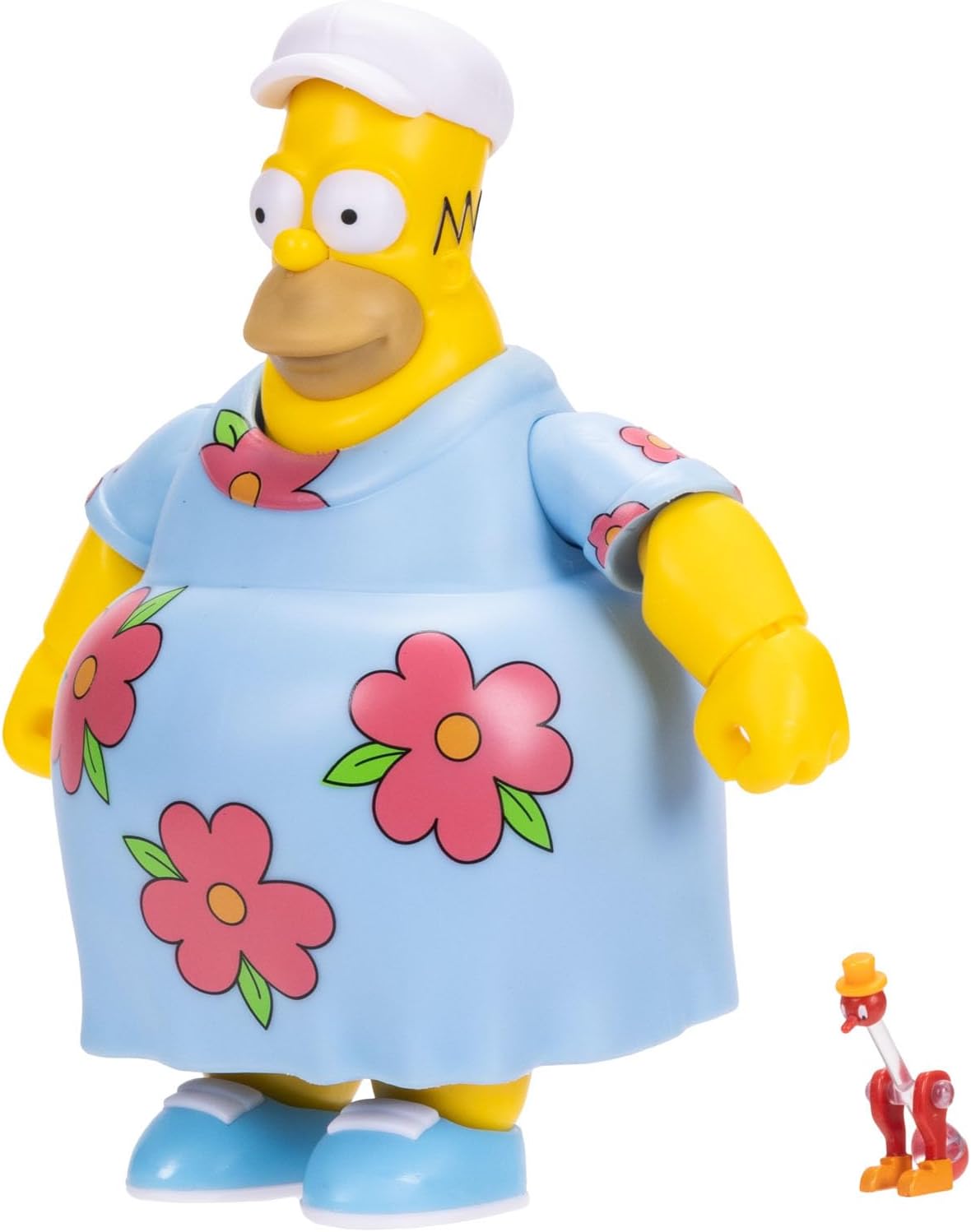 Jakks Pacific - The Simpsons King-Size Homer, Figura de Acción Coleccionable con Detalles Icónicos, 5 Pulgadas
