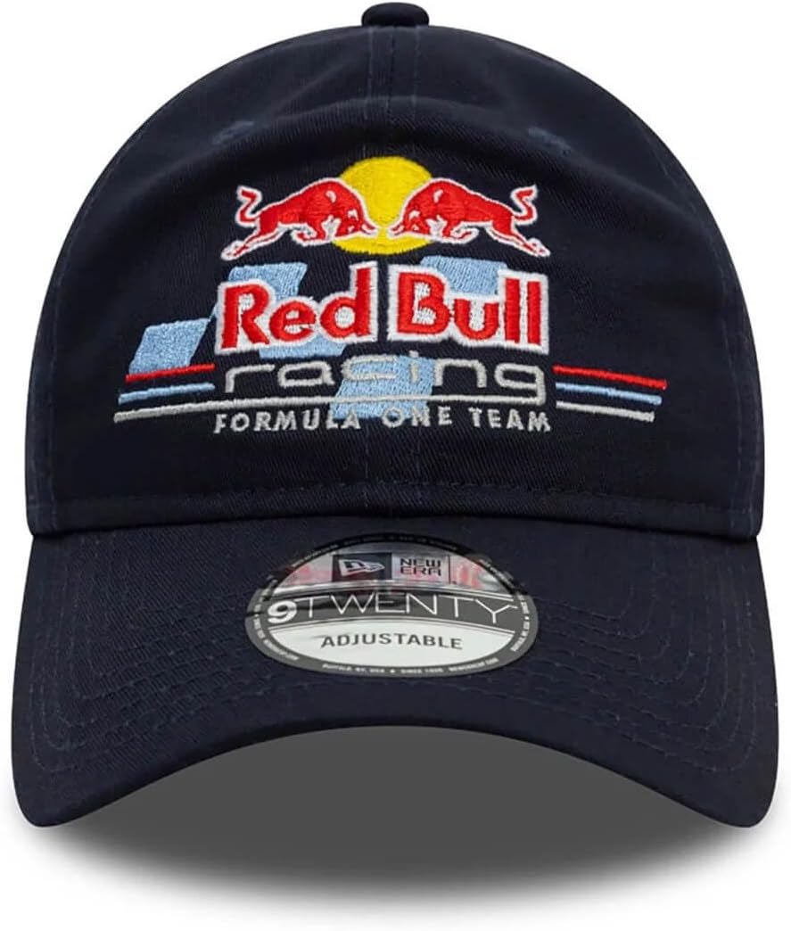 New Era 9Twenty - Gorra con tirantes - REEDITION Red Bull Racing - Talla única, azul marino, talla única, marino, One Size