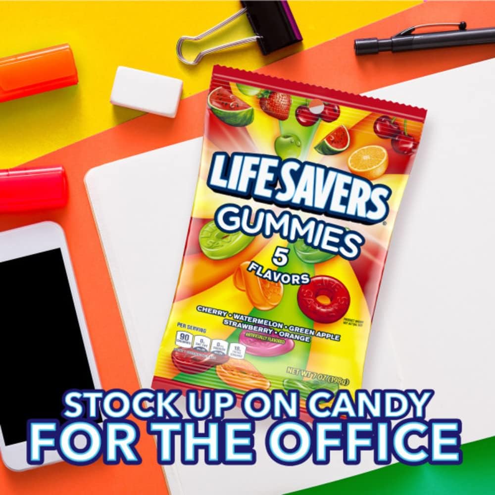 Life Savers Gomitas 5 sabores, 198g
