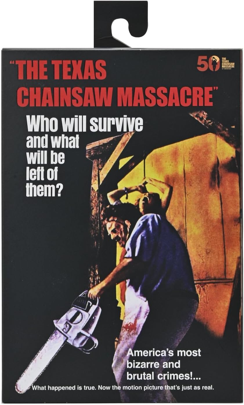 NECA Texas Chainsaw Massacre 7in Ultimate Leatherface 50th