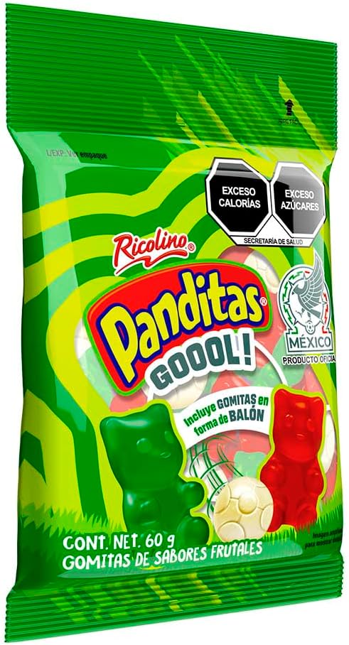 Panditas Mundial 8pzs de 60 gr