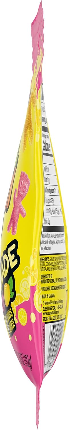 Sour Patch Kids Lemonade Fest Soft & Chewy Candy, 3.61 OZ Bag