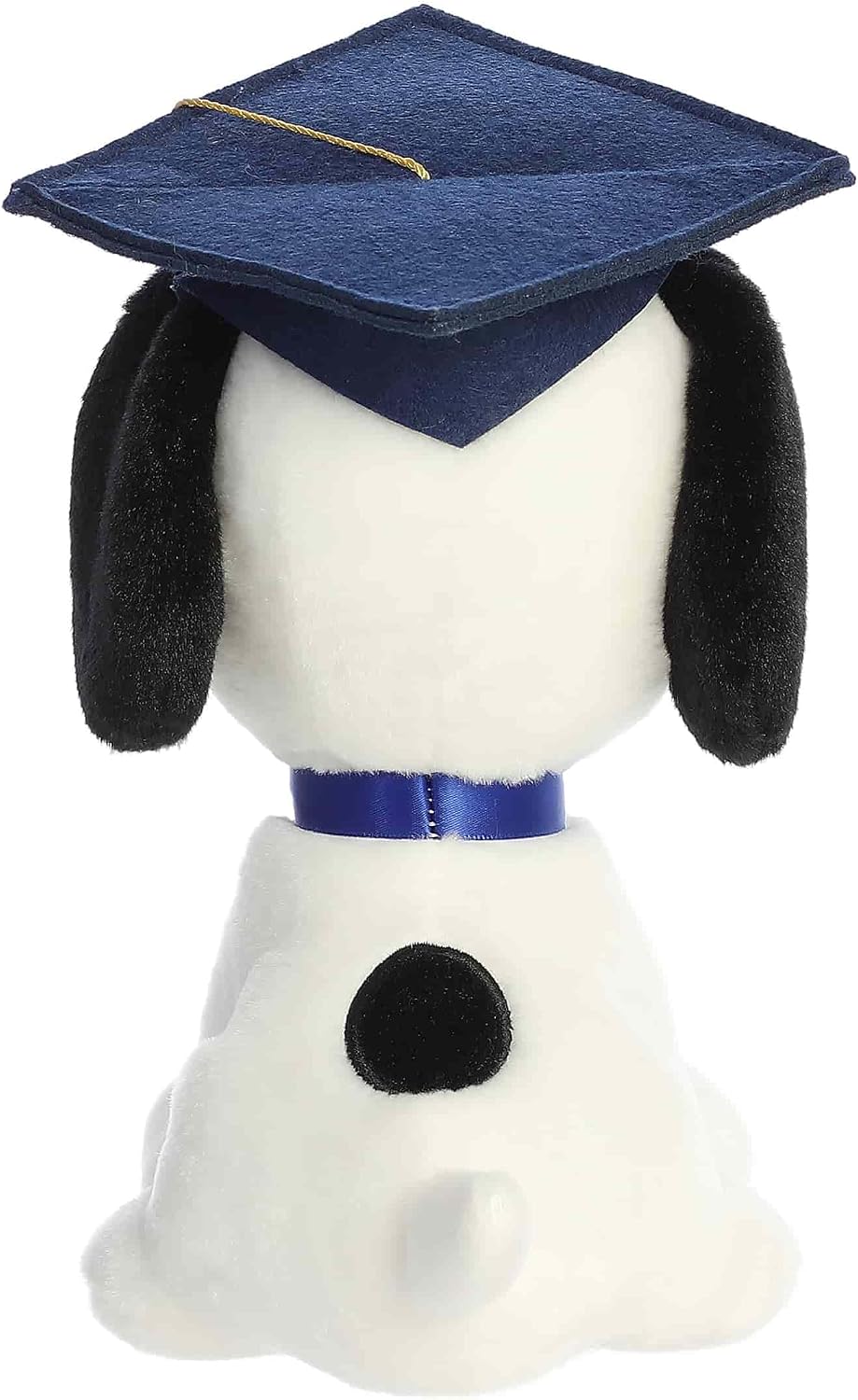 Aurora Adorable Snoopy de graduación de Peanuts - Muñeco de peluche oficialmente licenciado para todos los fanáticos de Snoopy - Un regalo de afecto para expresar felicitaciones - Blanco 9 pulgadas