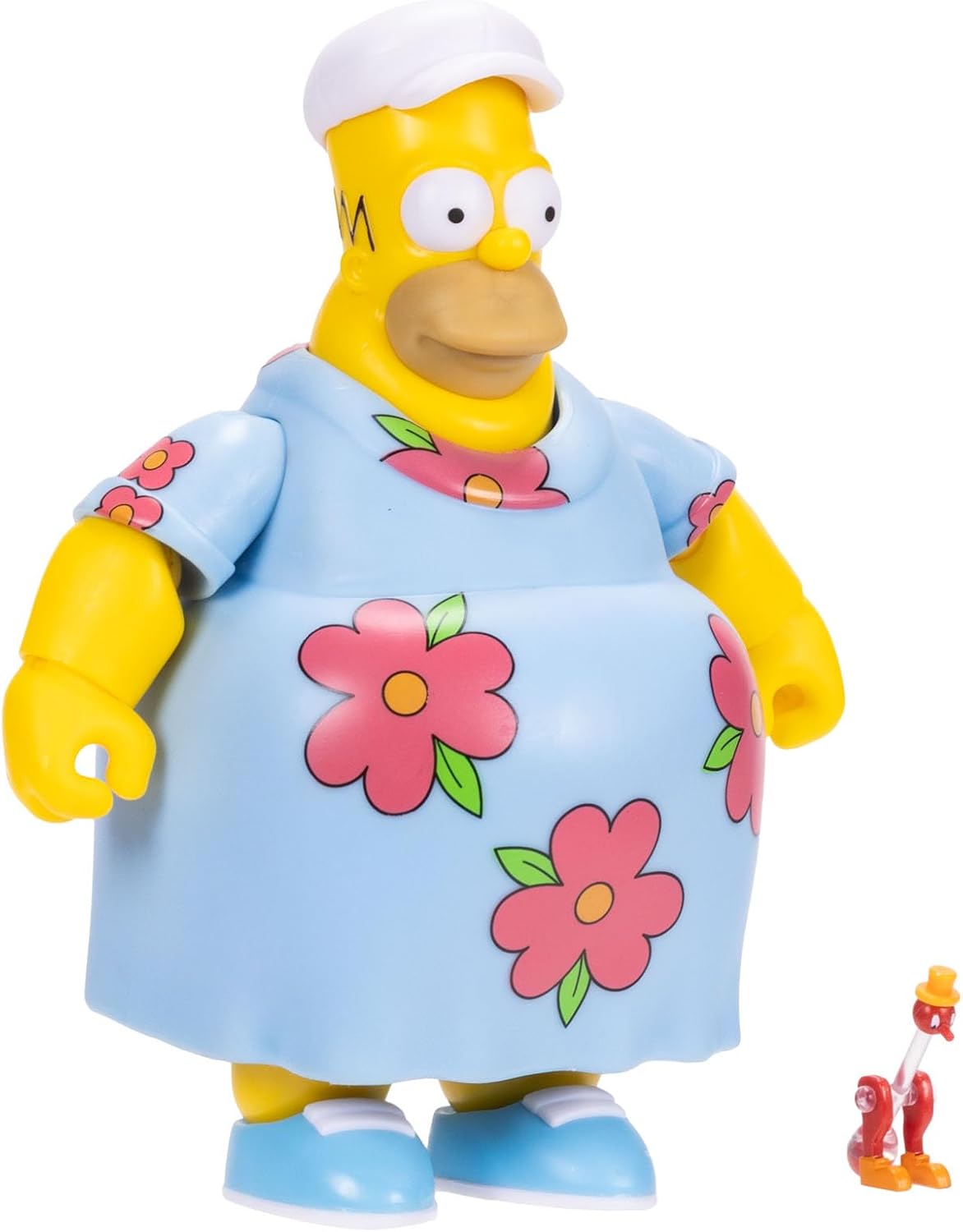 Jakks Pacific - The Simpsons King-Size Homer, Figura de Acción Coleccionable con Detalles Icónicos, 5 Pulgadas