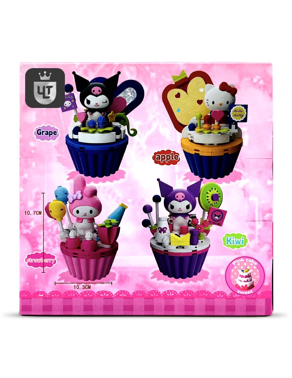 Ult Figura Armable My Melody Cupcake Bloques de Construccion Sanrio - imagen 5